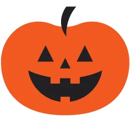 Smiling Jack-o-Lantern