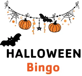 Pumpkins and bats; Halloween Bingo