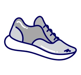 a literal Silver Sneaker