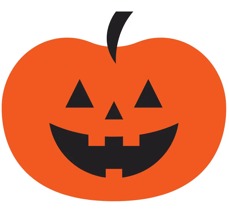 Smiling Jack-o-Lantern