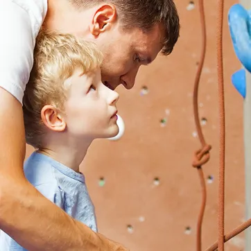 Indoor Rock Climbing